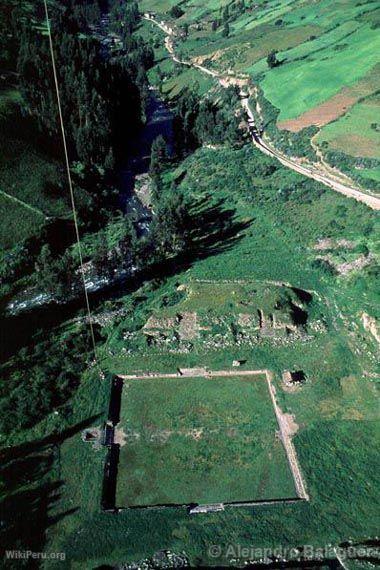 Vue arienne de Chavn de Huntar
