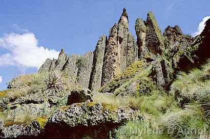 Formations rocheuses  Cumbemayo