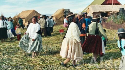 Mariage chez les Uros