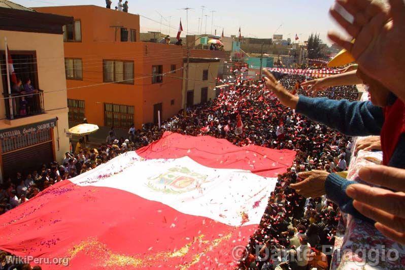 Anniversaire de la rincorporation de Tacna au Prou