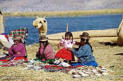 Ile flottante des Uros