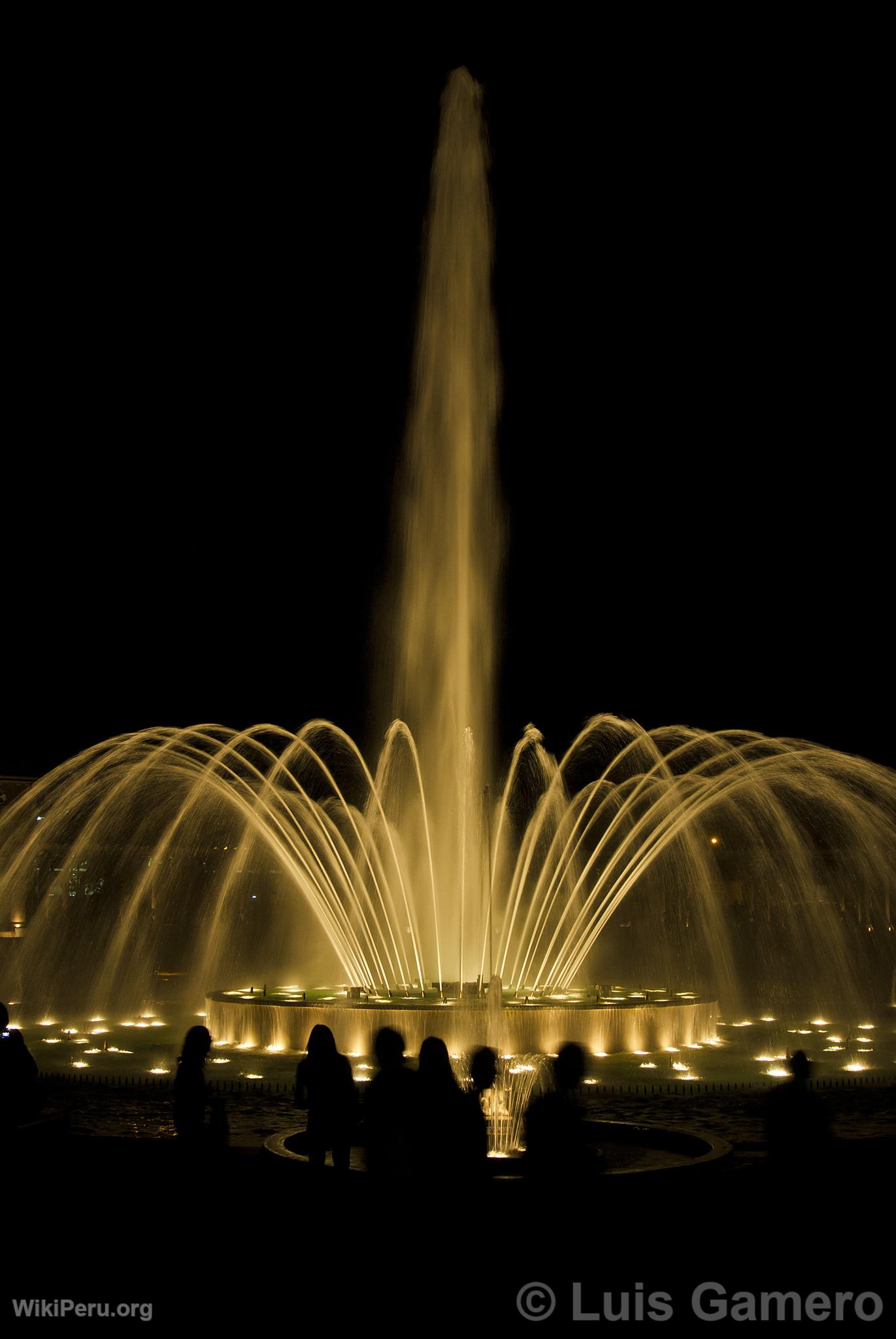 Circuit Magique de l'Eau, Lima