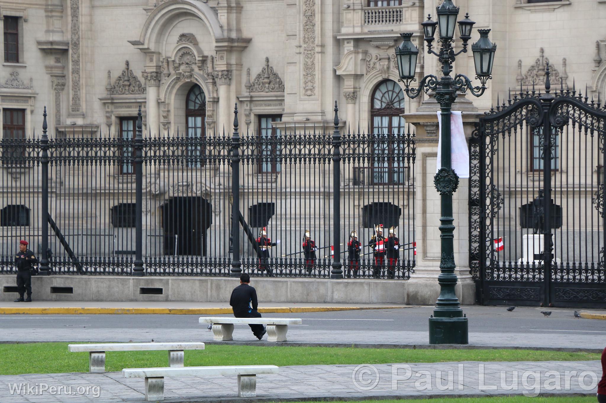 Palais prsidentiel, Lima