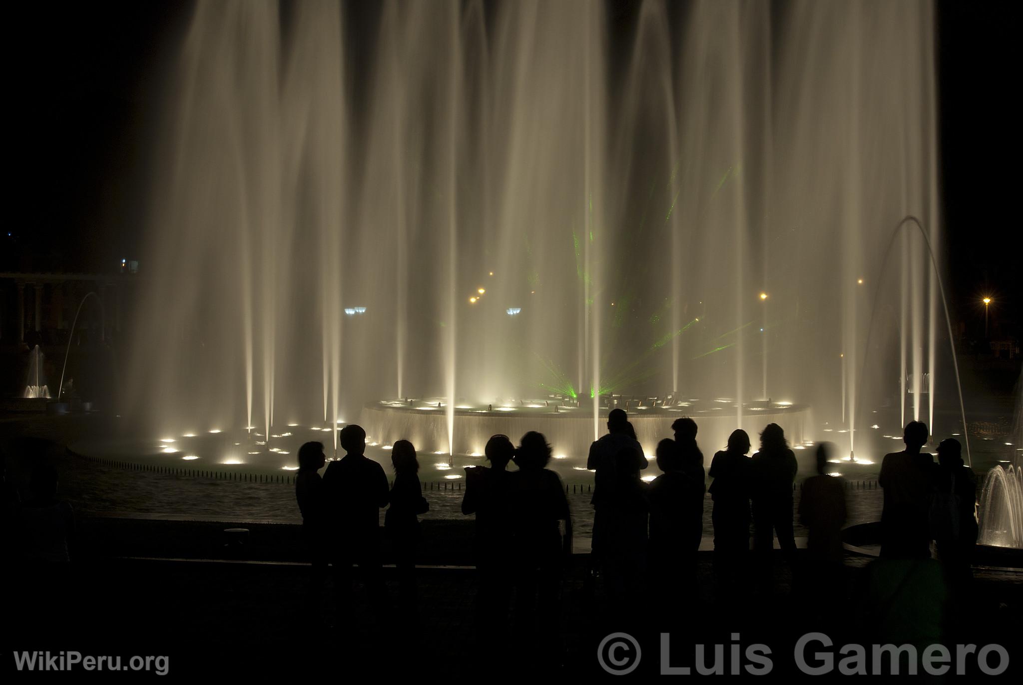 Circuit Magique de l'Eau, Lima