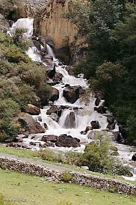 Chute d'eau  Huancahuasi