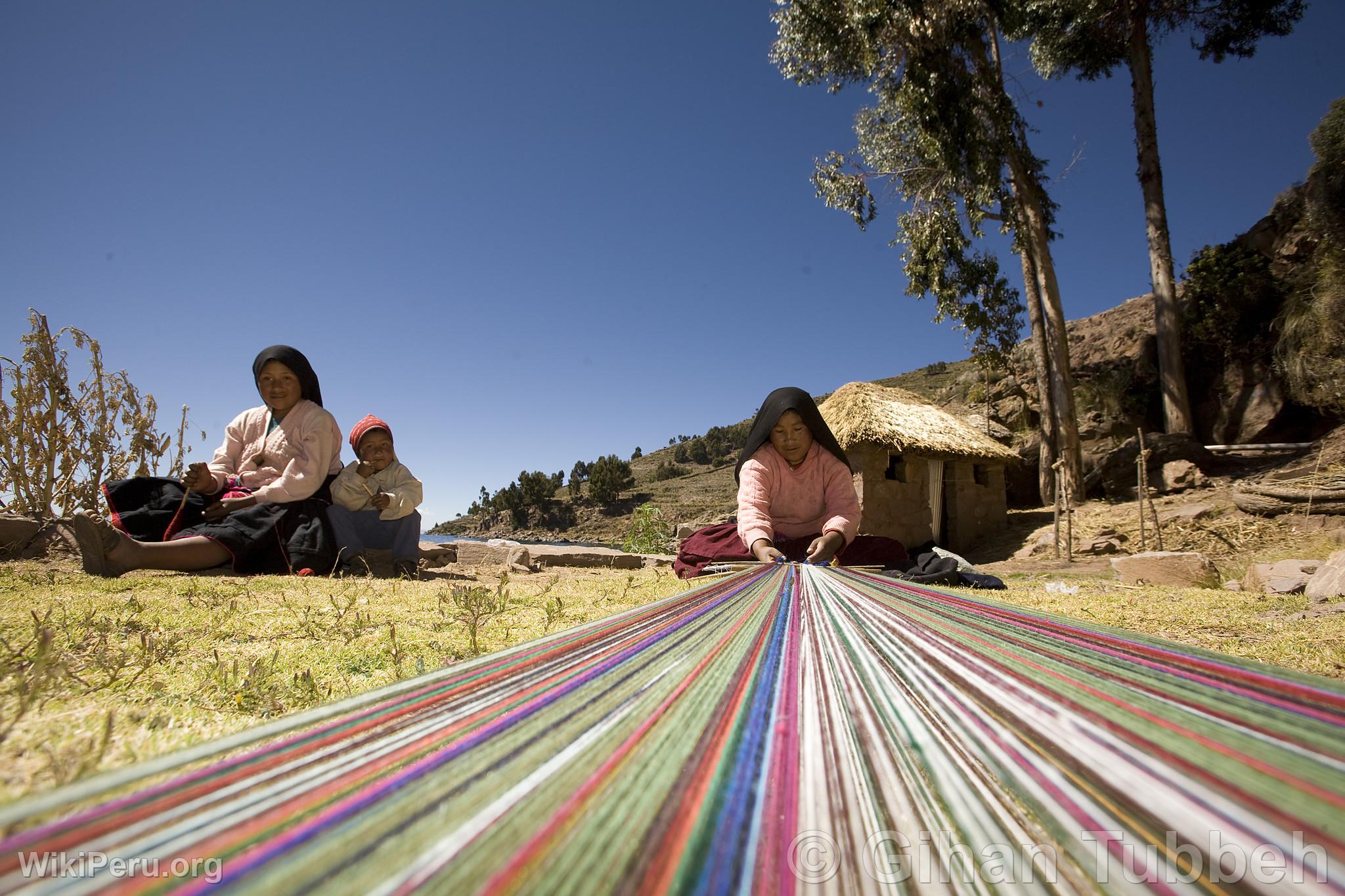 Artesana de Taquile