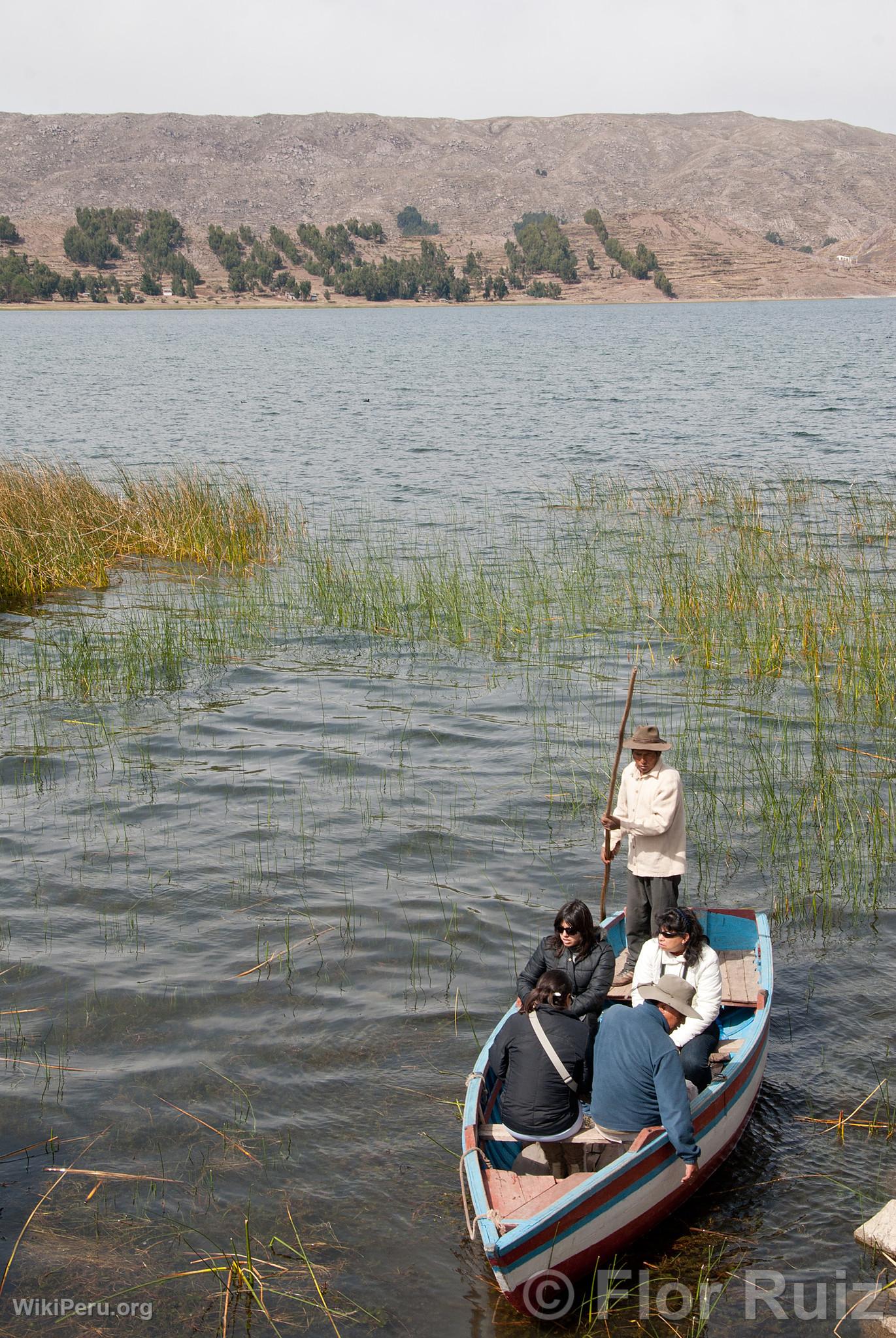 Bateau sur le Lac Titicaca