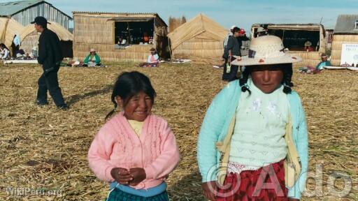 Mariage chez les Uros