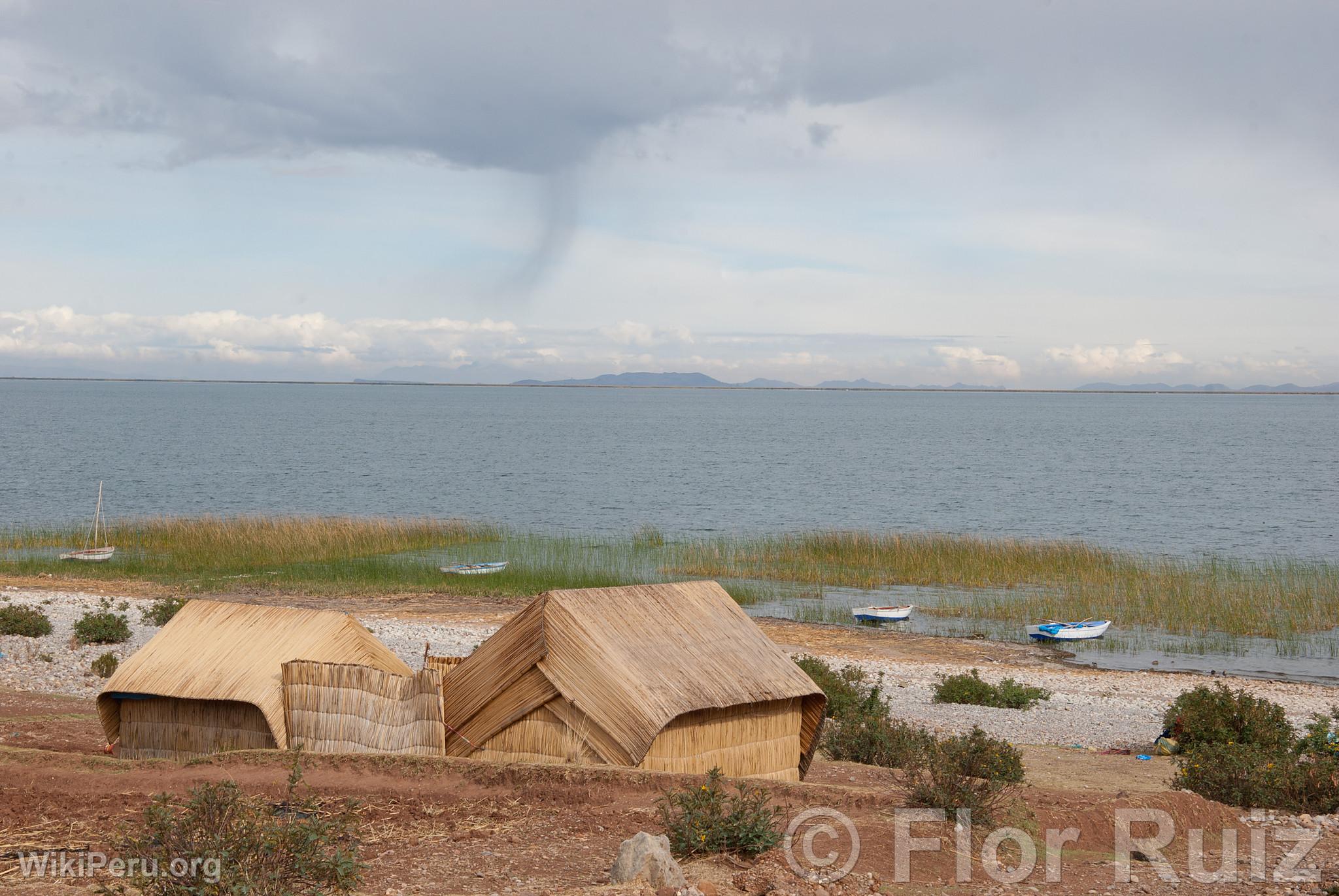 Communaut de Luquina Chico et du lac Titicaca