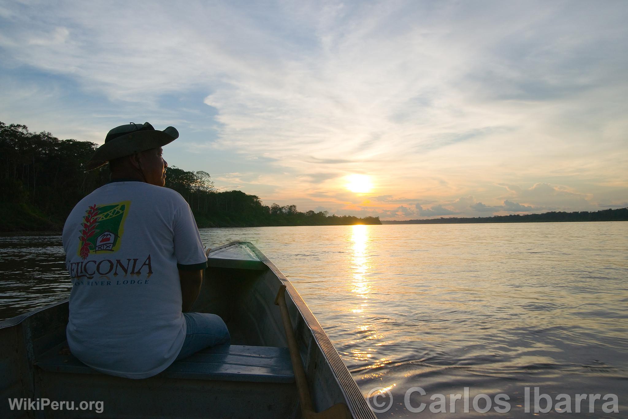 Balade en Bateau sur le Rio Amazonas