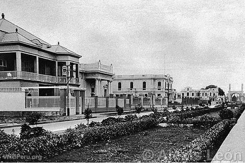 Avenue Legua (aujourd'hui Av. Arequipa), Lima