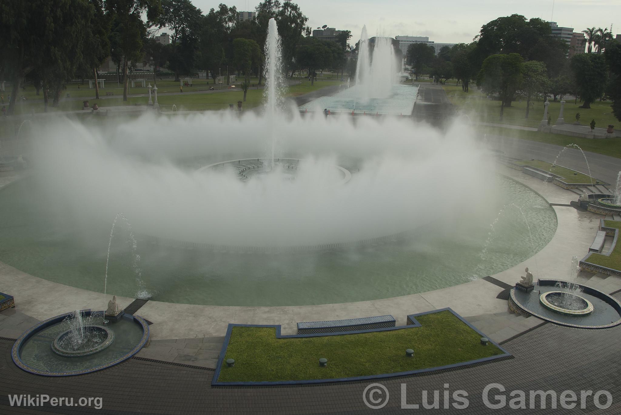 Circuit Magique de l'Eau, Lima