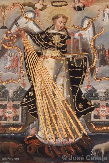 Saint Thomas d'Aquin. Vers 1720-40, Arequipa