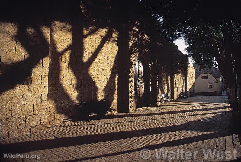 Mur de l'ancienne cathdrale jsuite, Moquegua