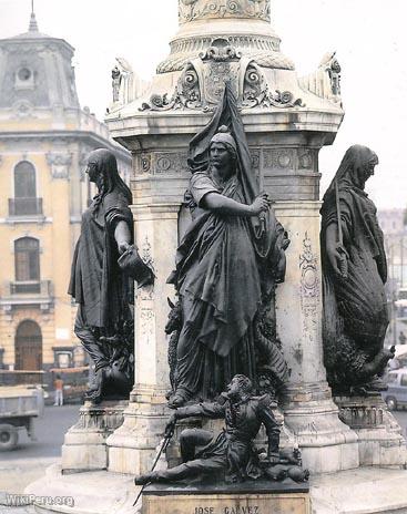 Colonne commmorative, Lima