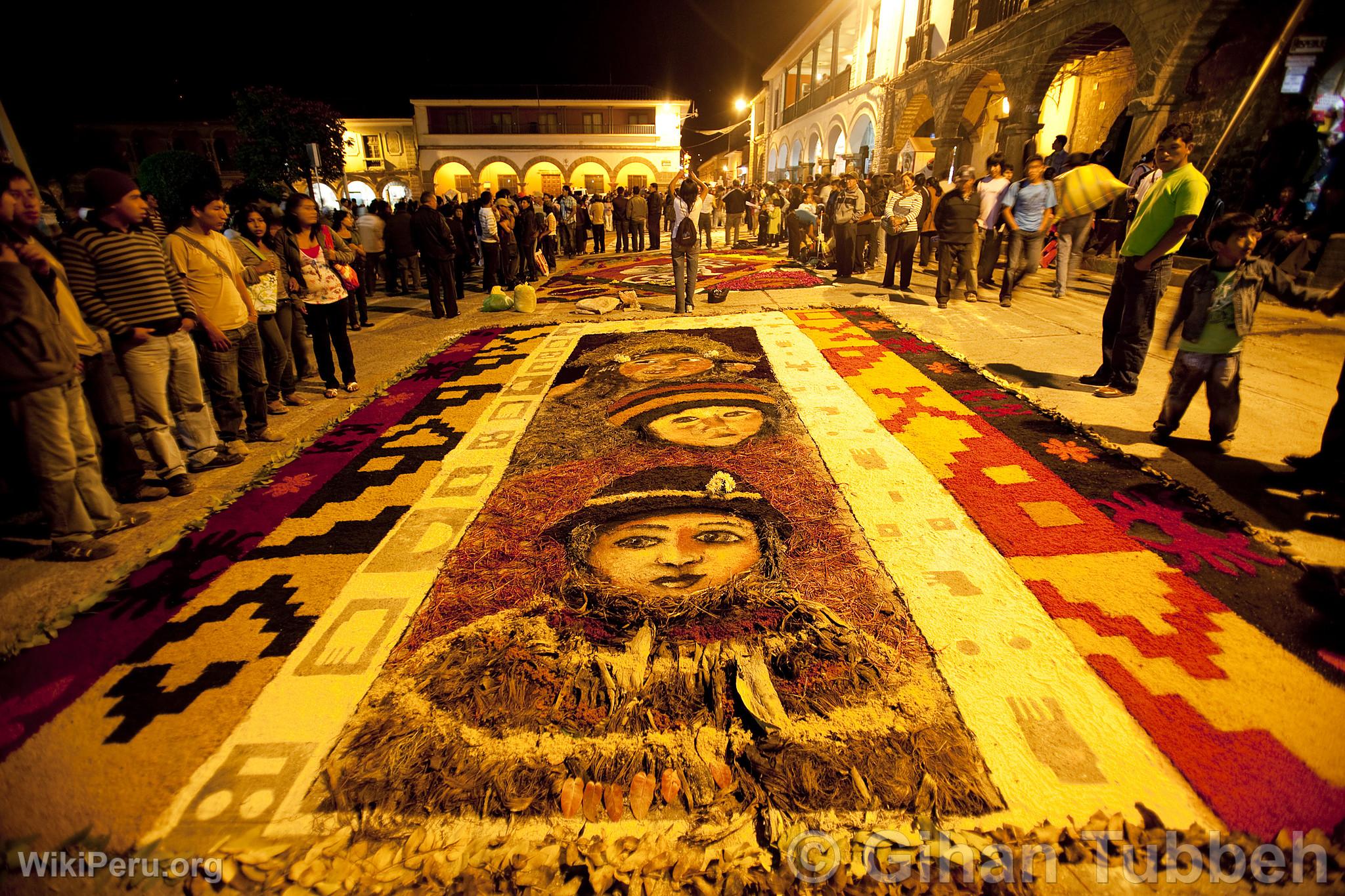 Tapis de fleurs