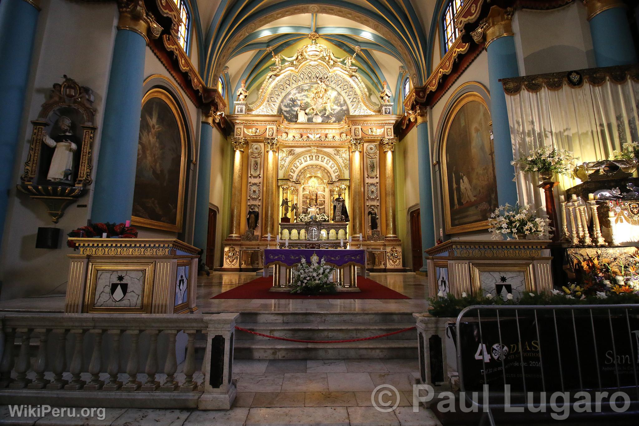 Eglise de Santo Domingo, Lima