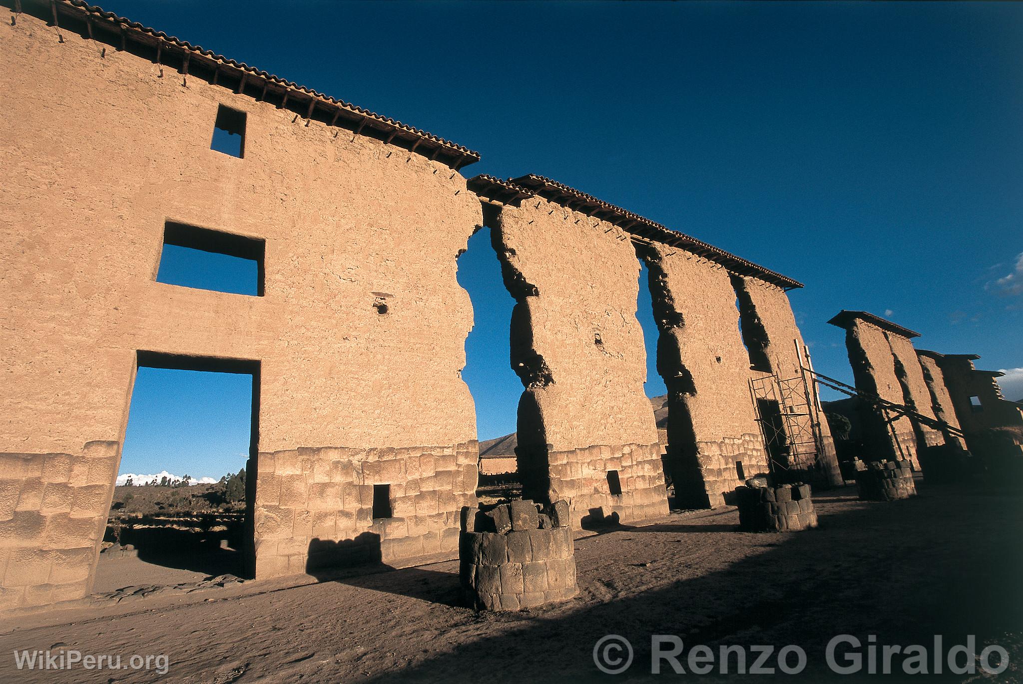 Temple de Wiracocha, Raqchi