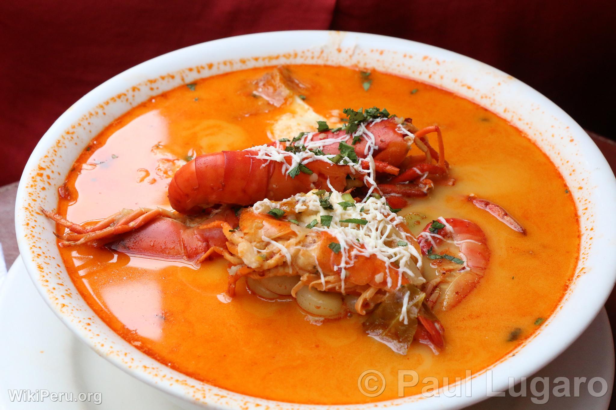 Soupe d'crevisses, Arequipa