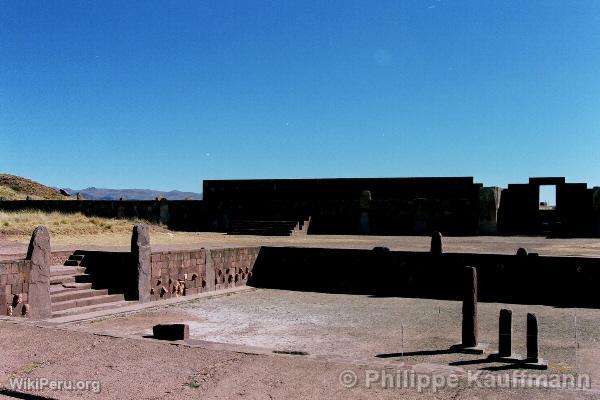 Le temple souterrain de Tiahuanaco