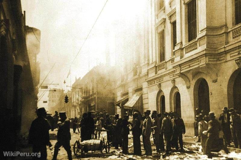 Incendie de la maison de Legua, Lima