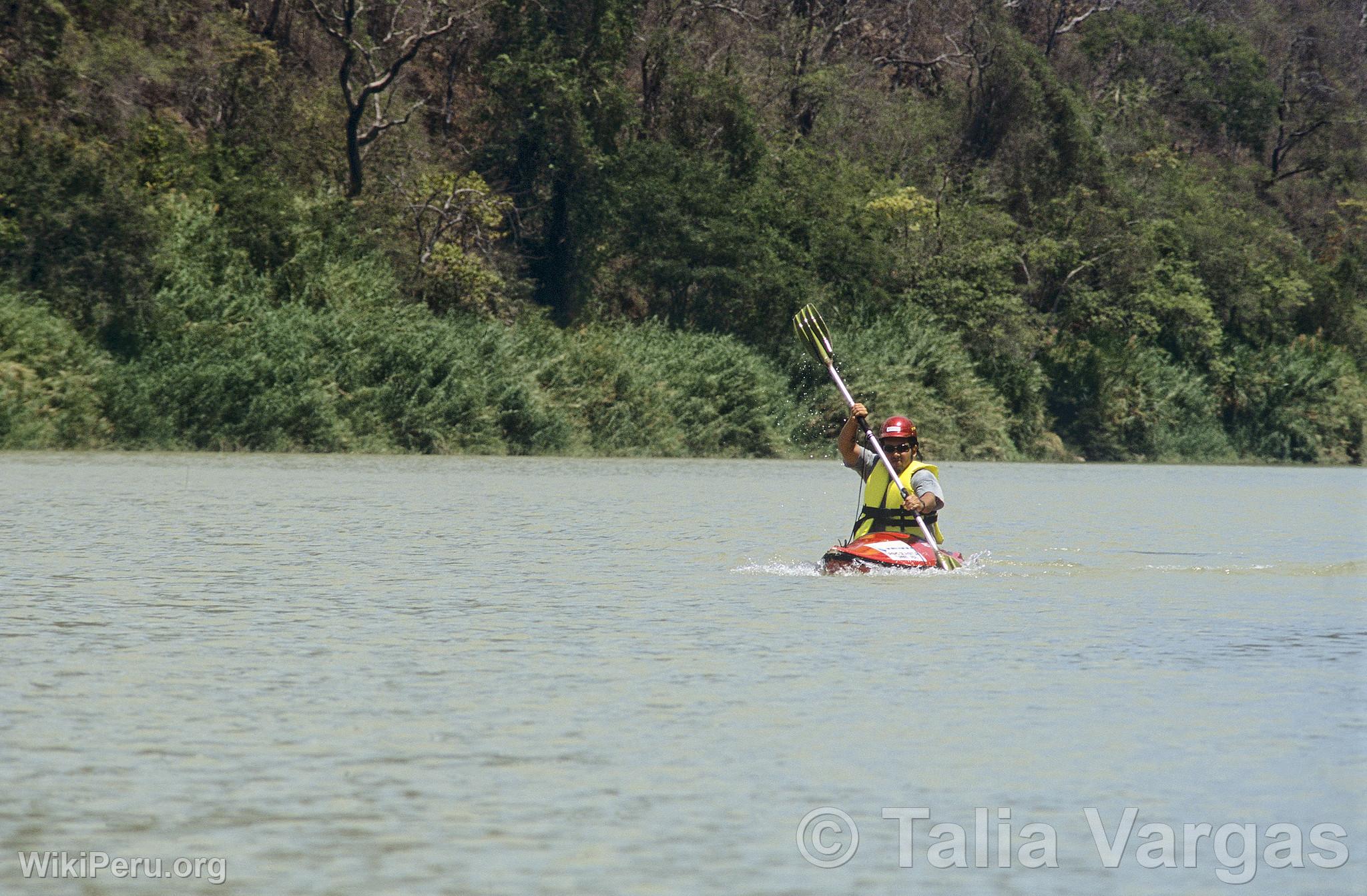 Kayak dans le Ro Tumbes