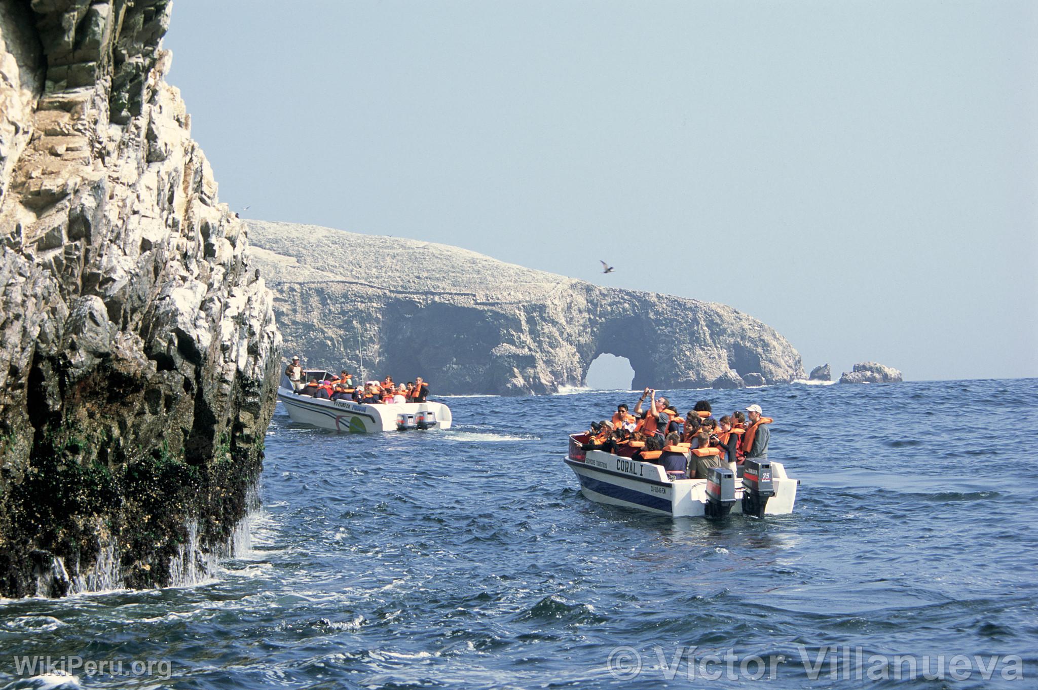 cotourisme dans la Rserve Nationale de Paracas