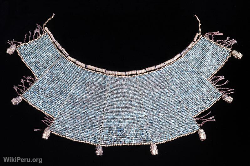 Pectoral de perles Mochica