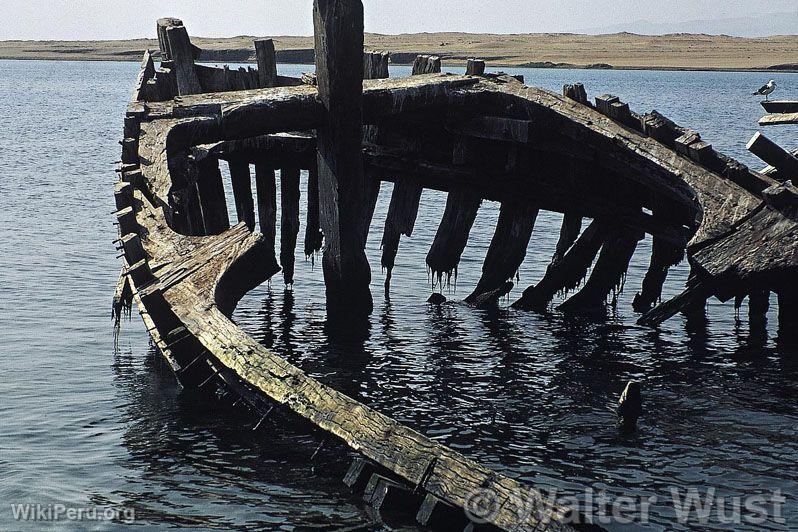 Cimetire de bateaux  Athnes, Paracas