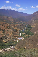 Tingo, vue panoramique de la valle