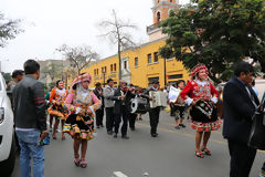 Procession de la Vierge de Carmen, Lima