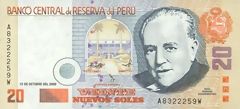 20 Nuevo Soles