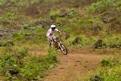 Cyclisme aux Lomas de Lcumo