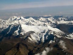 Les montagnes vues l'avion