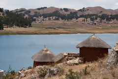 le Tikonata sur le lac Titicaca