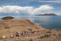 le Tikonata sur le lac Titicaca