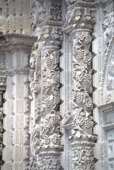 Dtail de la faade de la cathdrale, Cajamarca