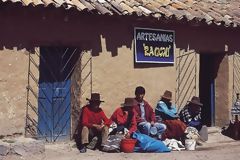 Habitants du village de Raqchi