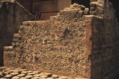 Murale polychrome, huaca El Brujo