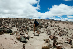 Touriste dans le Colca