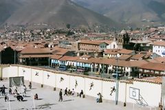 Une cour de rcration, Cuzco