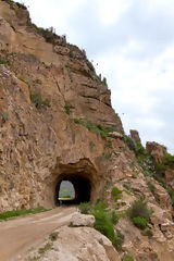 Tunnel dans le Colca