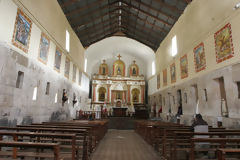 Intrieur de l'glise San Juan Bautista