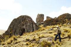 Fort de roches de Sachapite