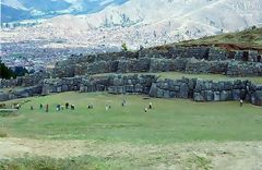 Vue de la forteresse, Sacsayhuaman