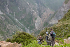 Touristes dans le Colca