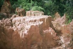 Dpart de Nauta,  la confluence du Maran et de l'Ucayali